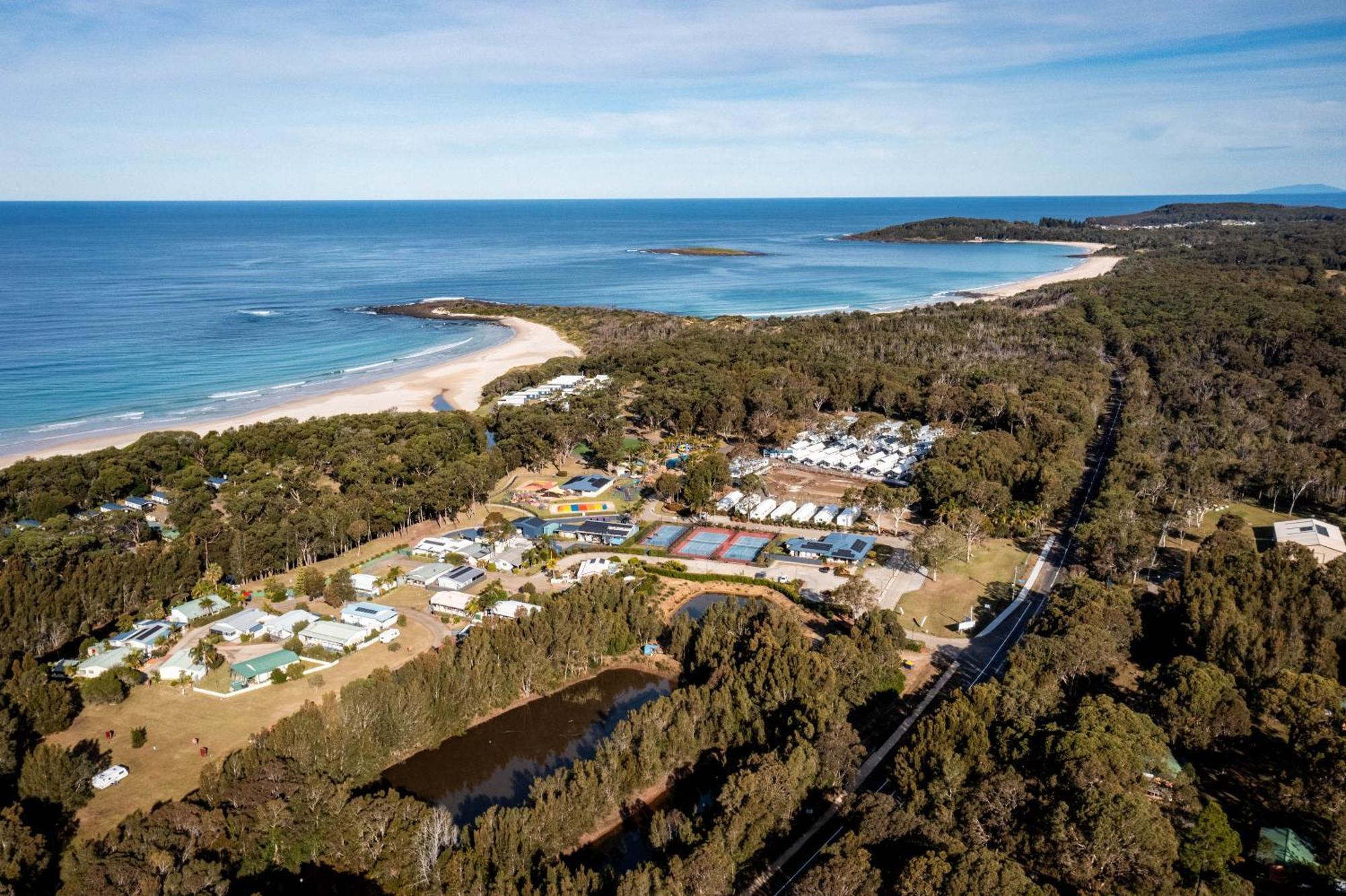 באולי פוינט Big4 Tasman Holiday Parks - Racecourse Beach מראה חיצוני תמונה